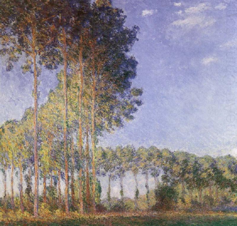 Claude Monet Poplars on the Banks of the Epte china oil painting image